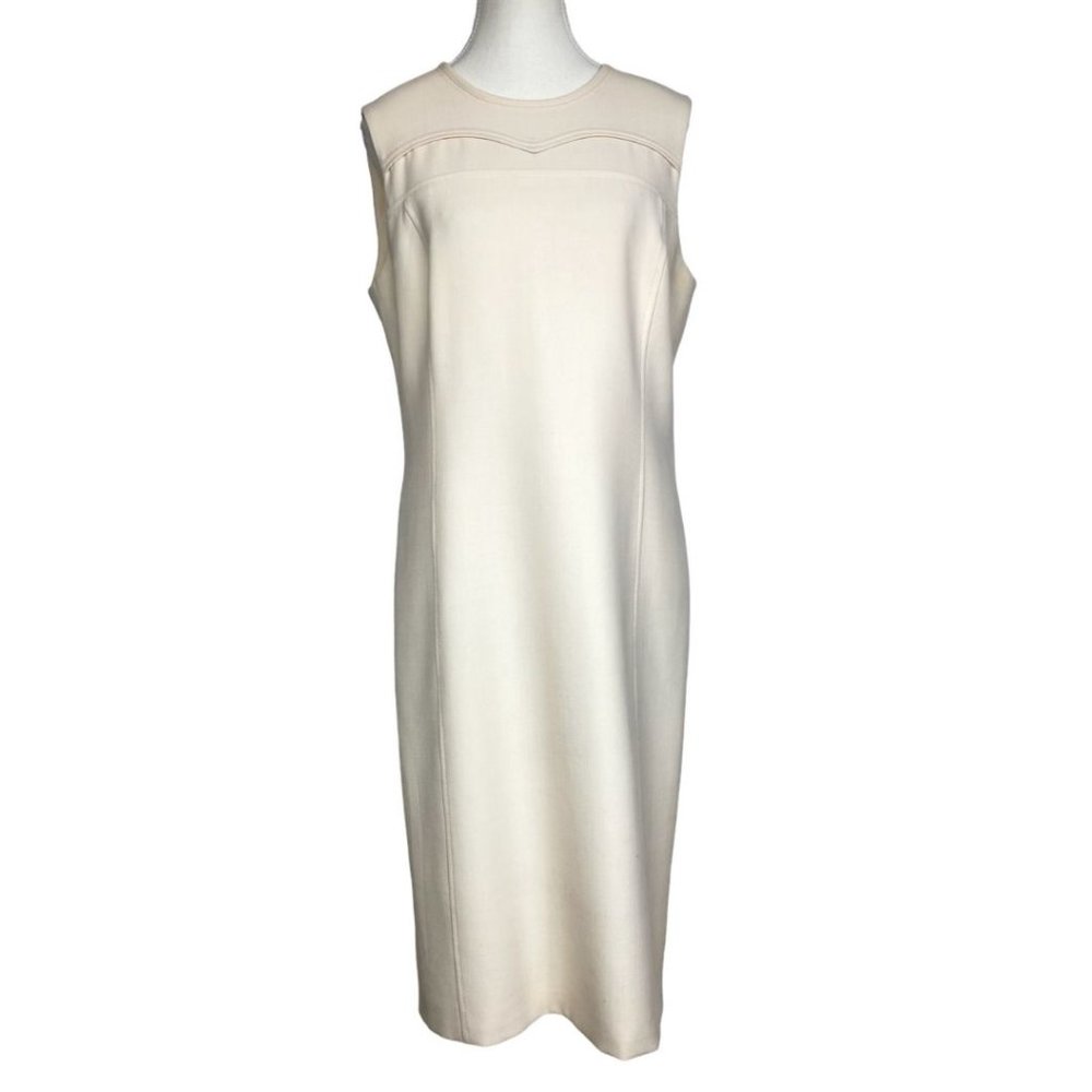 Tory Burch Cream Midi Dress